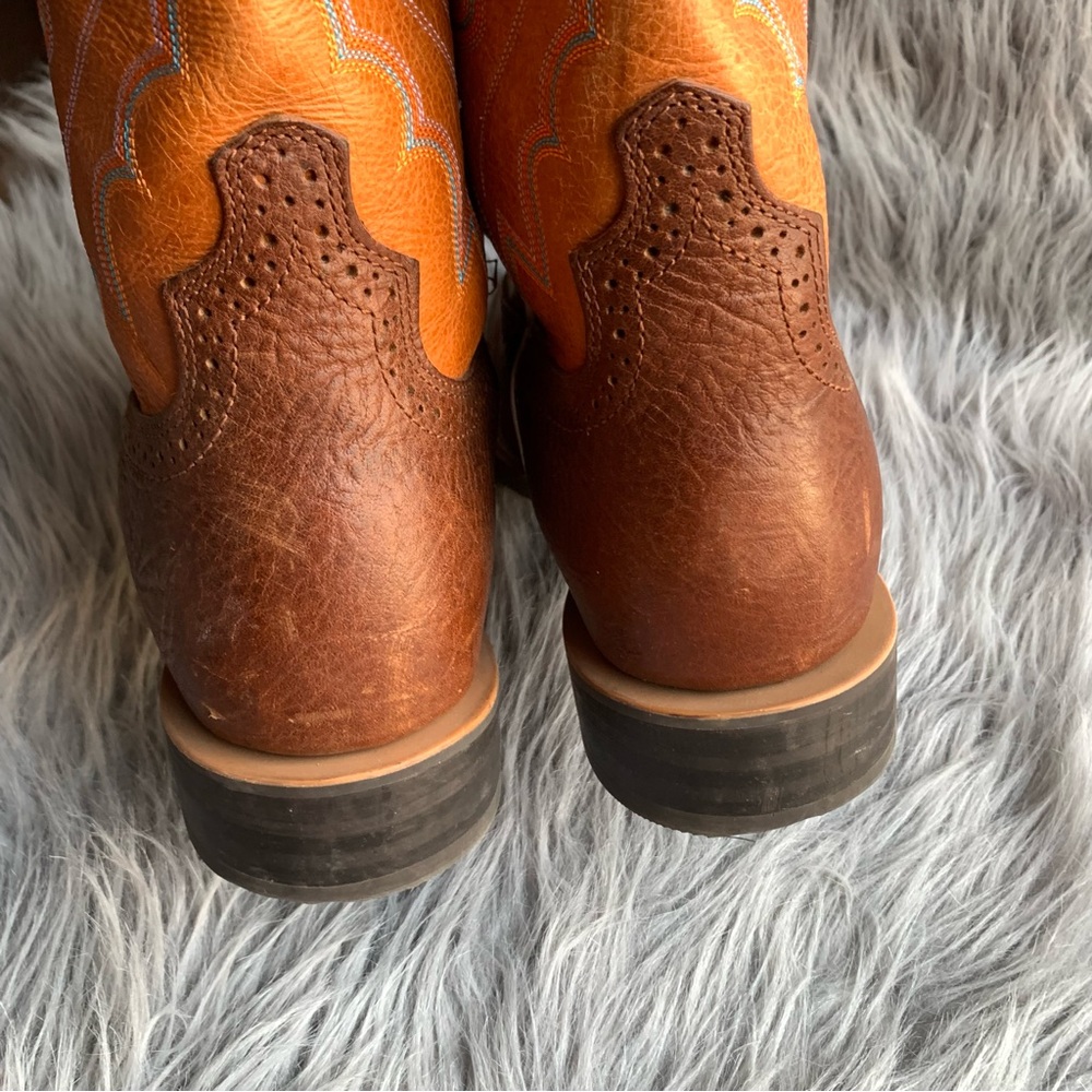 Twisted X Square Toe Box Western 14" Ruff Stock Work Boots Men's Size 13 - Picture 12 of 13